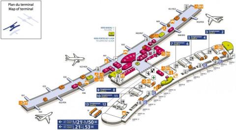 Charles de Gaulle Airport - Terminal 2E