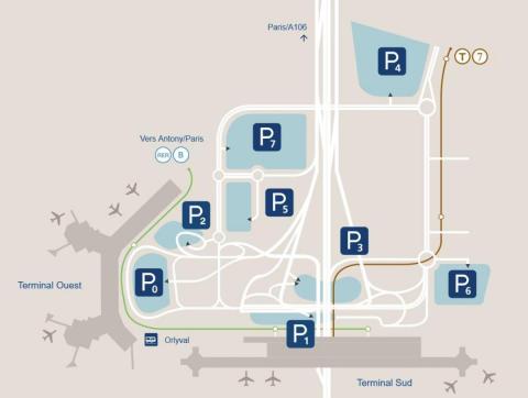 Orly Airport - Parking