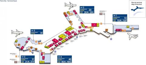 Orly Airport - West Terminal